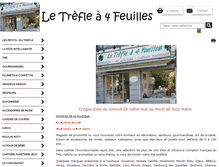 Tablet Screenshot of le-trefle-a-4-feuilles.com
